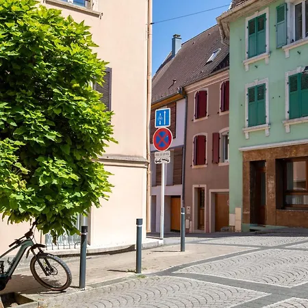 Le 13 -ideal Pros -altkirch Hypercentre -gare 10 Min A Pied -fibre Debit -38 M2 -chambre Separee -coin Salon- Cuisine Equipee- Lave-linge- Arrivee Autonome- Entree Independante- Rez-de-chaussee- Sundgau *